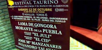 El cartel presentado por la empresa no deja lugar a dudas. Lama de Góngora por encima de las cinco figuras. ¿De quién fue la idea y por qué?