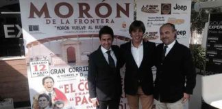 Acto de presentación de la corrida de Morón, celebrado en la capital sevillana.