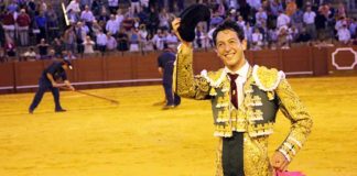 El novillero Miguel Ángel Silva, en la novillada de junio del año pasado. (FOTO: Javier Martínez)