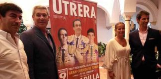 Acto de presentación de la corrida de Utrera.